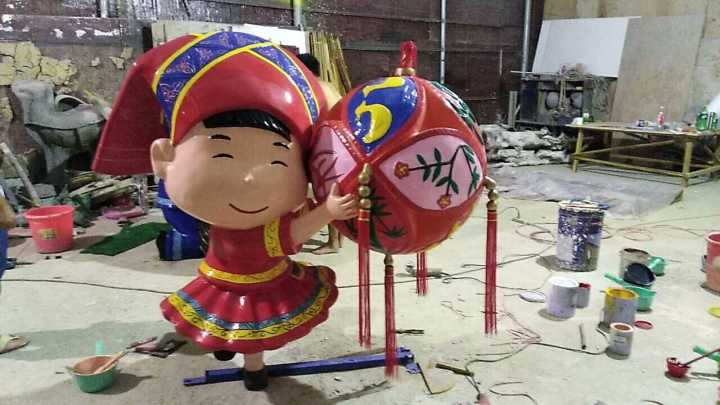 卡通人物雕塑